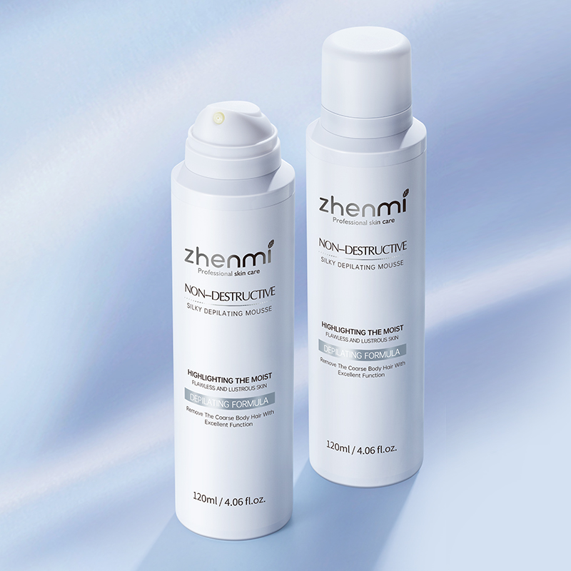 Mousse hair removal cream